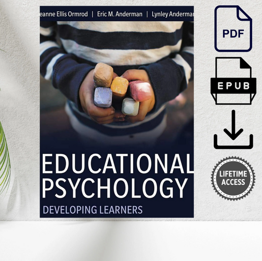 Educational Psychology: Developing Learners 10th Edition textbook cover