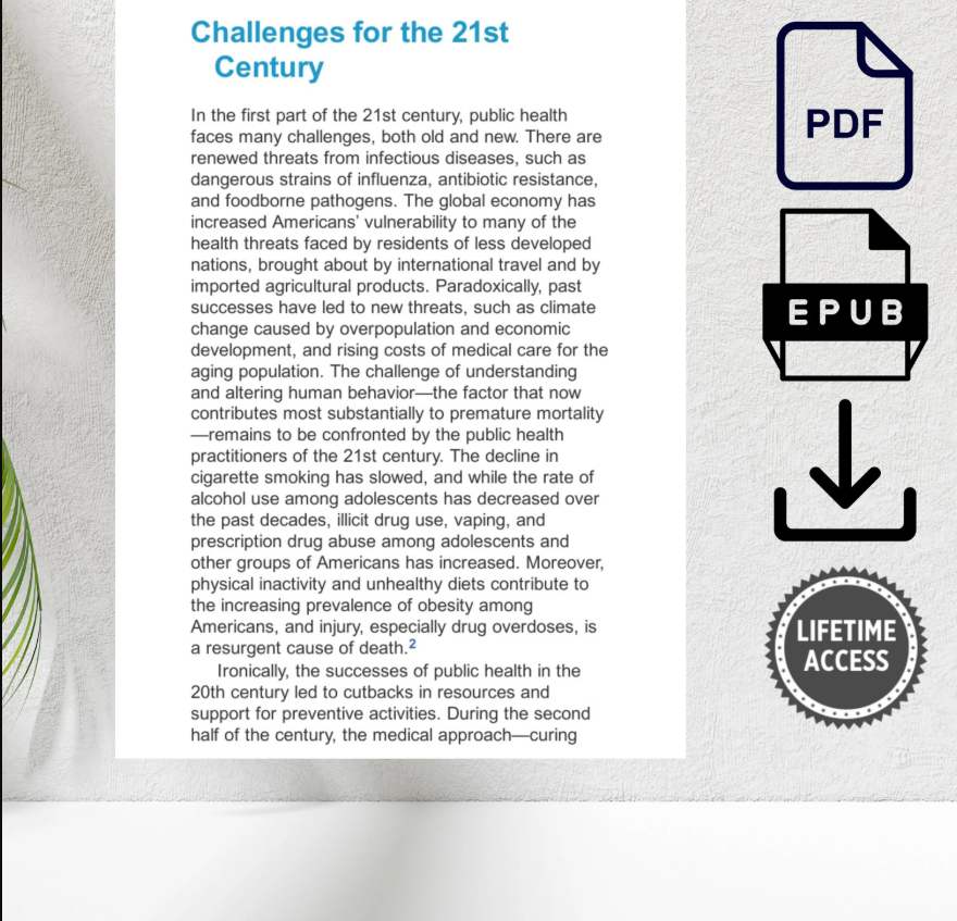 Public Health educational resource covering infectious diseases, health equity, and prevention strategies.