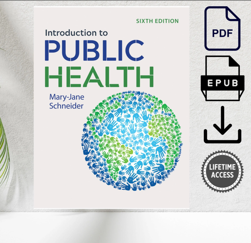 Introduction to Public Health textbook cover for public health and healthcare students.
