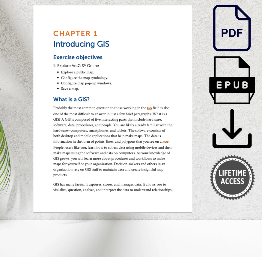 User learning ArcGIS Pro GIS mapping software