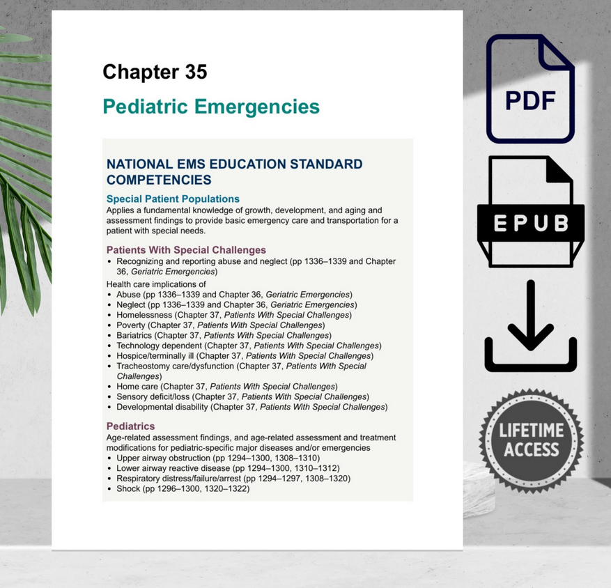 Emergency Care & Transportation Textbook (12th Edition), Twelfth Edition