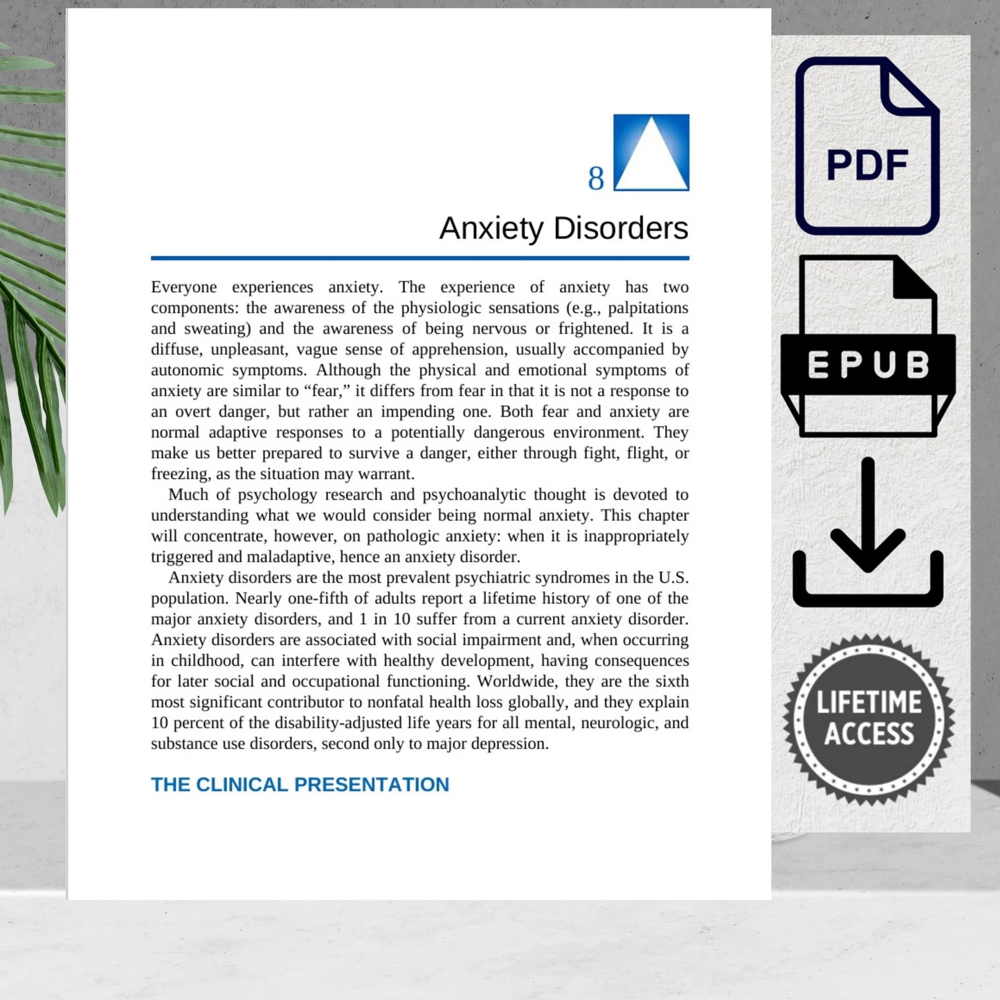 Comprehensive psychiatry textbook for medical students and clinicians