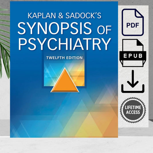 Kaplan & Sadock's Synopsis of Psychiatry 12th Edition book cover