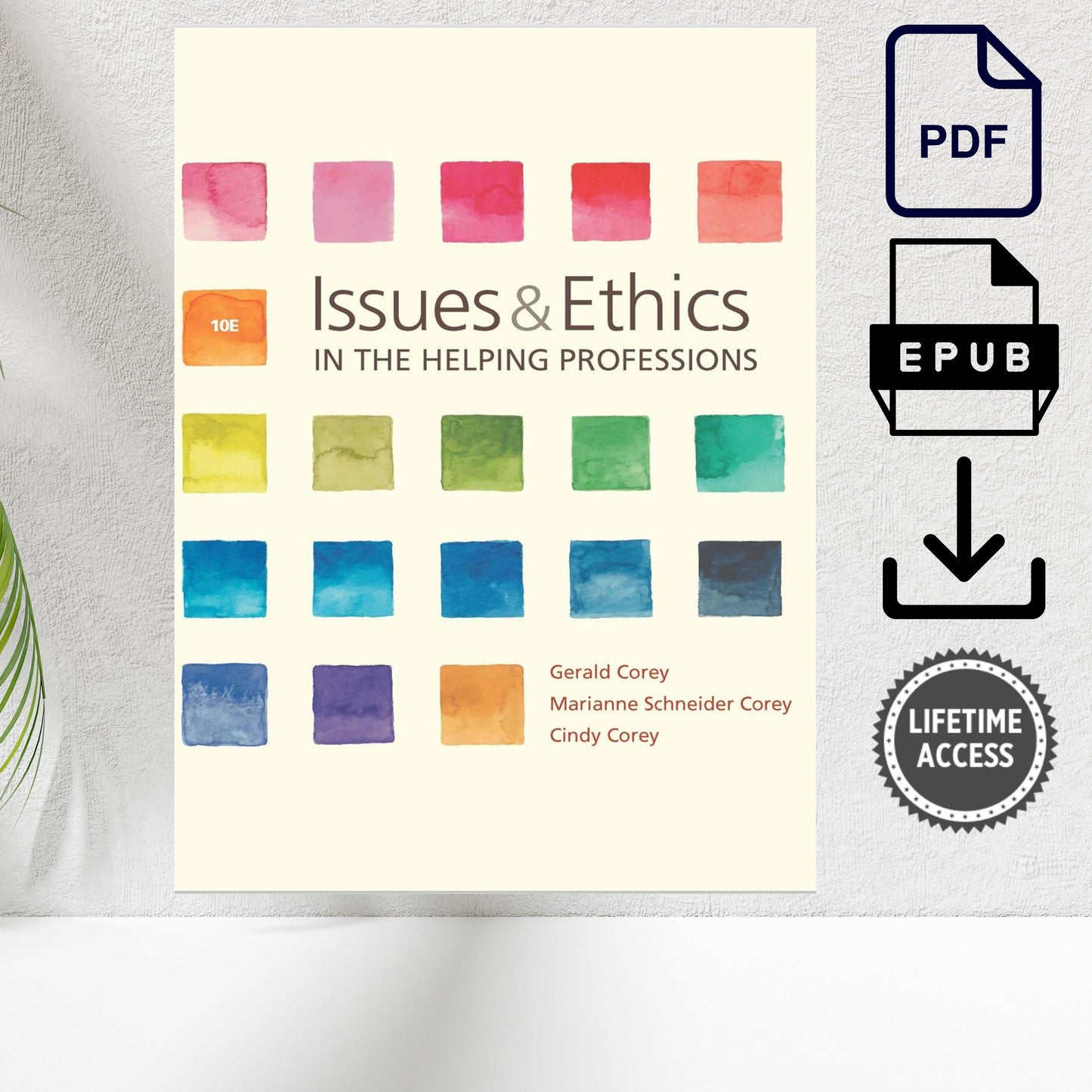 Issues and Ethics in the Helping Professions 10th Edition book cover