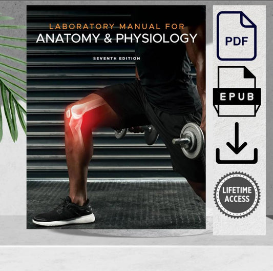 Laboratory Manual for Anatomy and Physiology 7th Edition textbook cover
