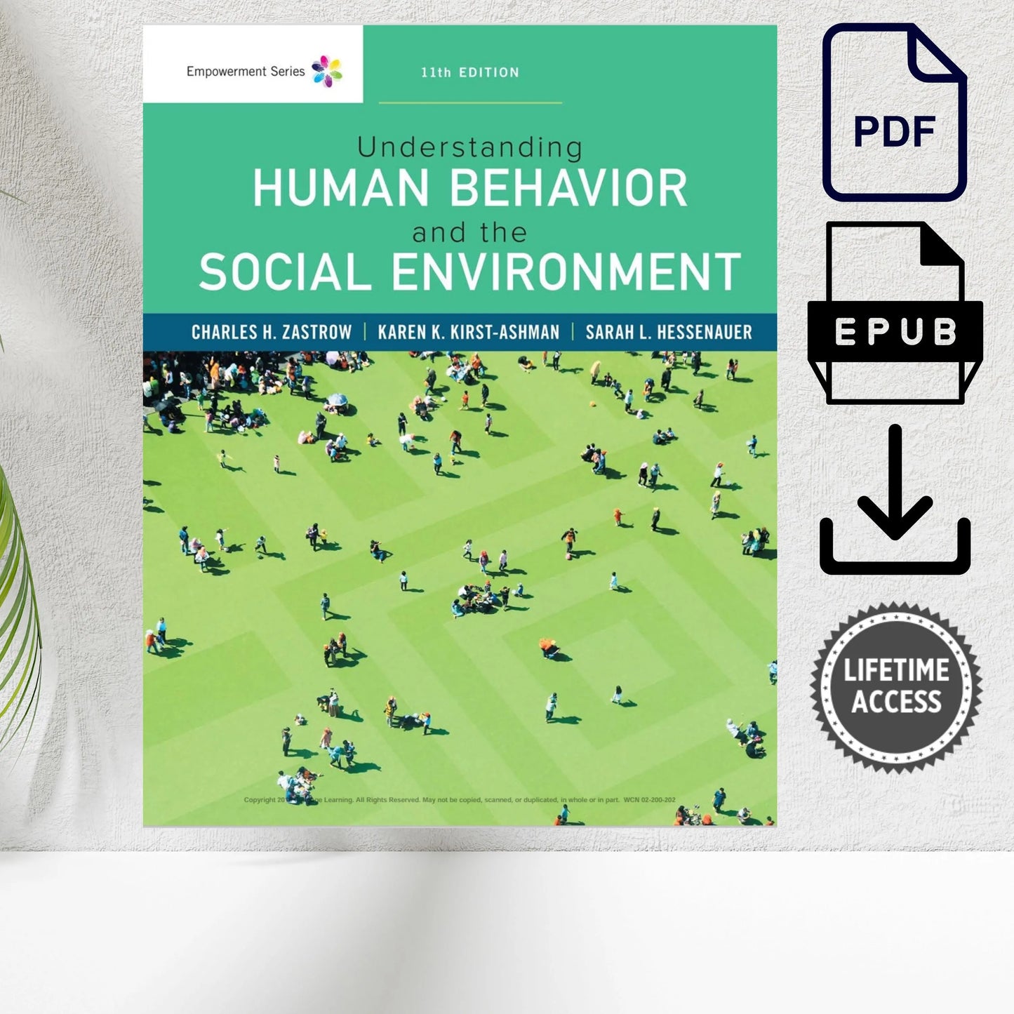 Understanding Human Behavior and the Social Environment social work textbook cover