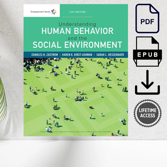 Understanding Human Behavior and the Social Environment social work textbook cover