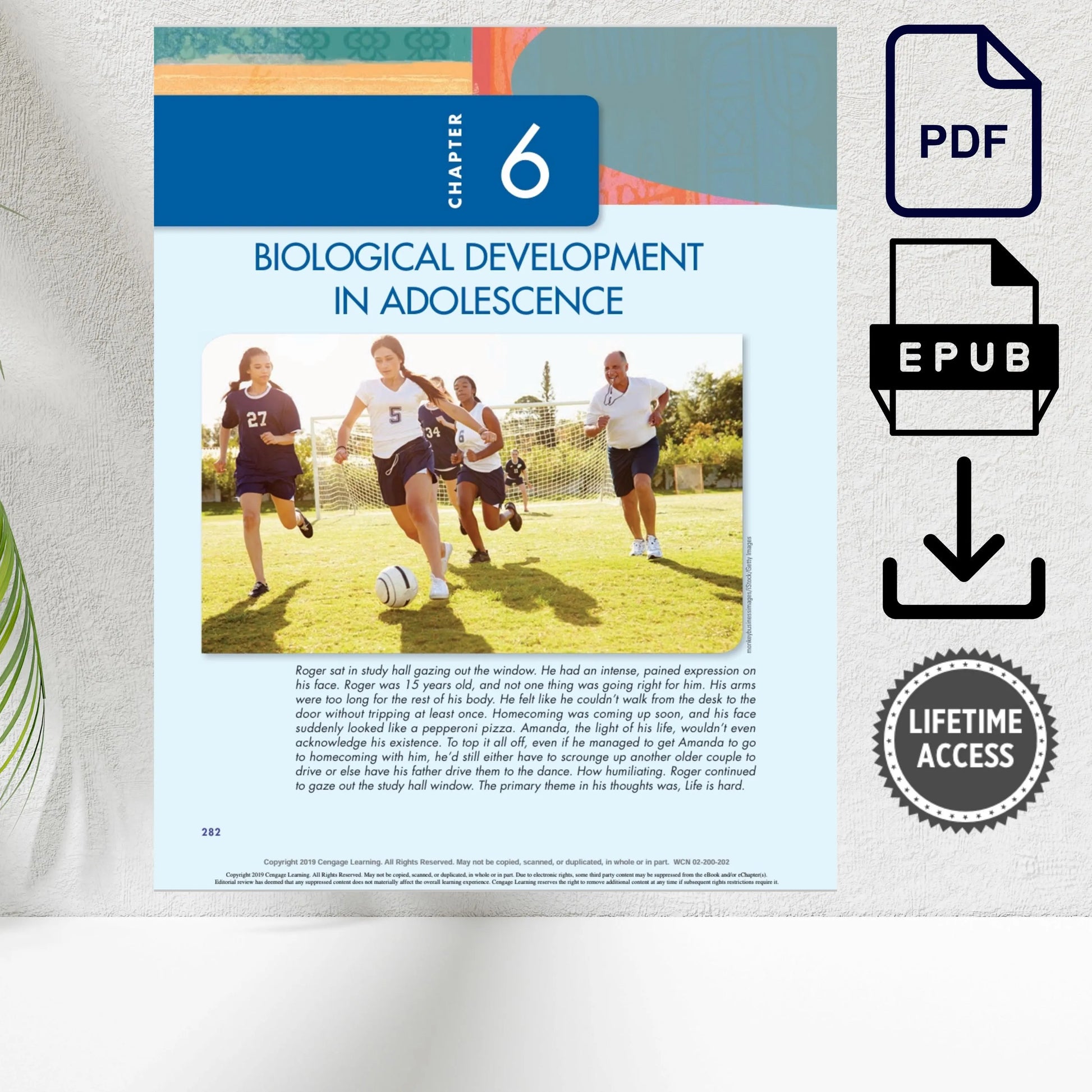 Textbook covering biological psychological and social development across the lifespan